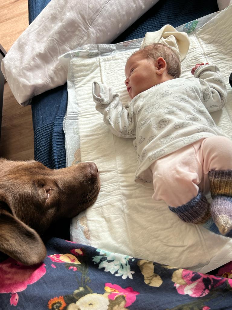 Luna mit Leonie Josefine